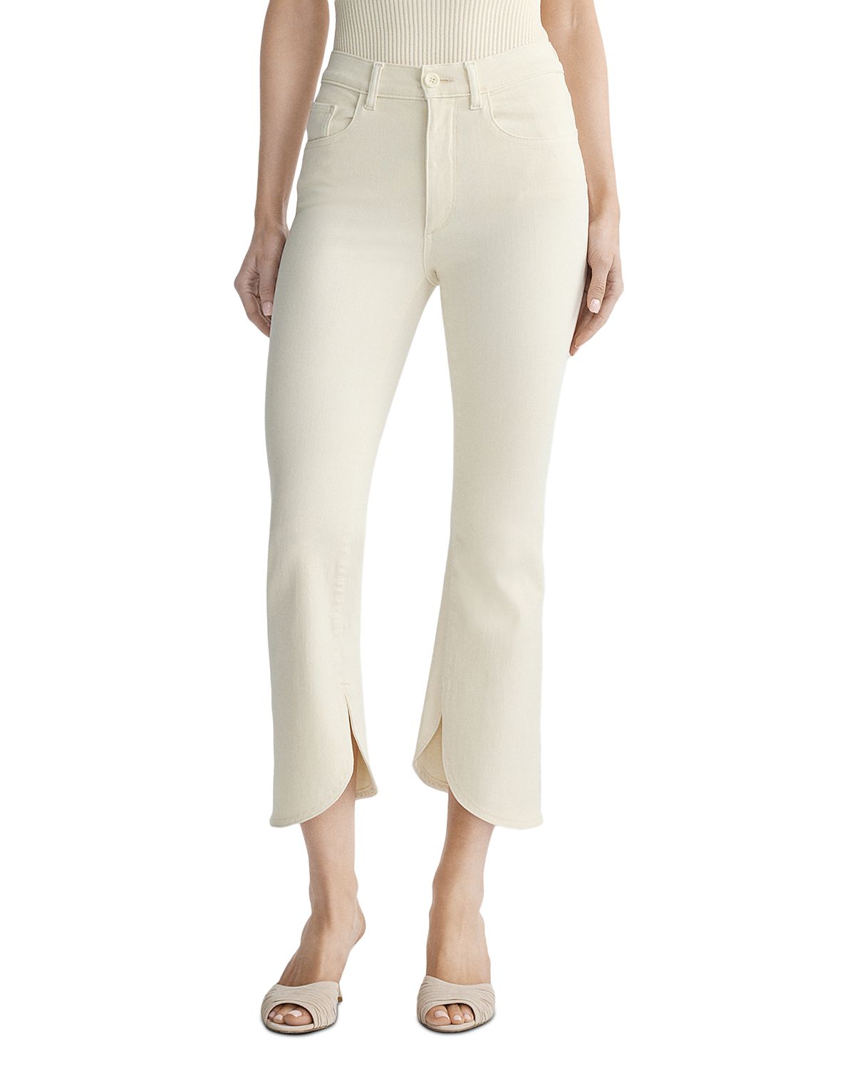 DL1961 Bridget Boot High Rise Instasculpt Crop Jeans