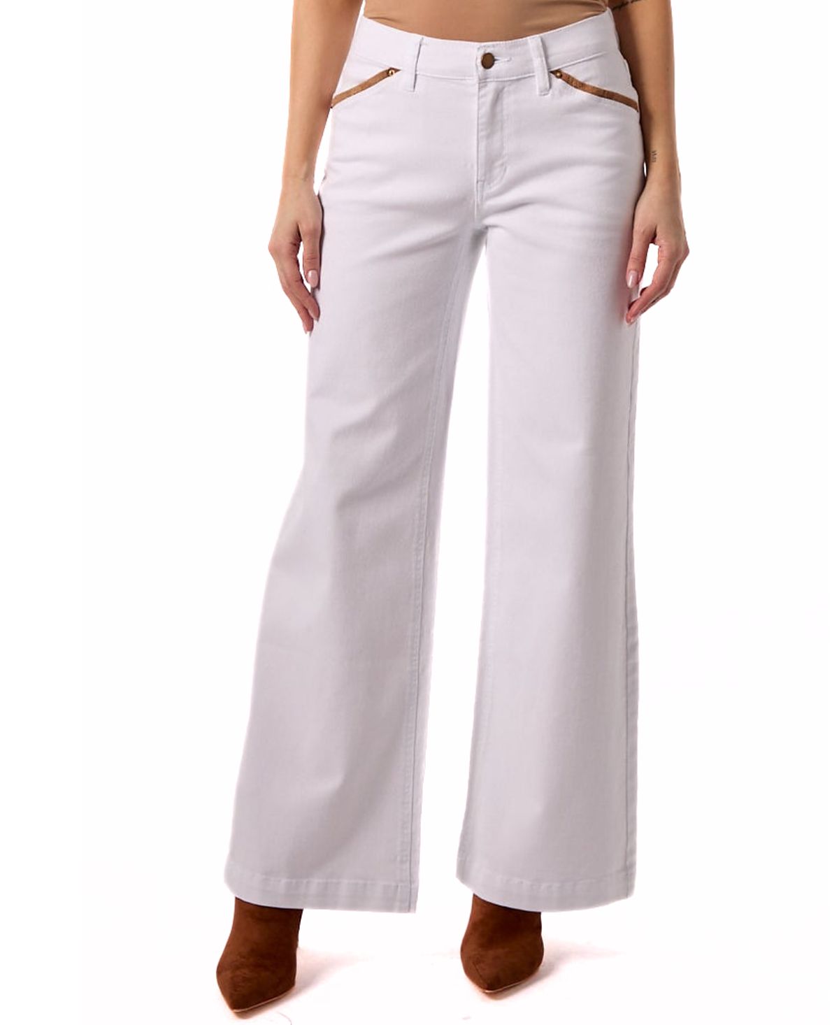 Blue Revival Sadie Mid Rise Wide Leg Jeans