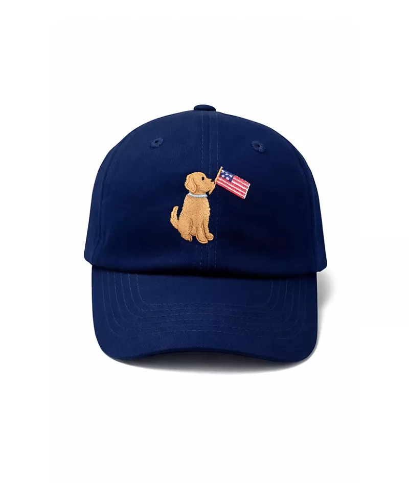 Bits & Bows Unisex American Dog Baseball Hat