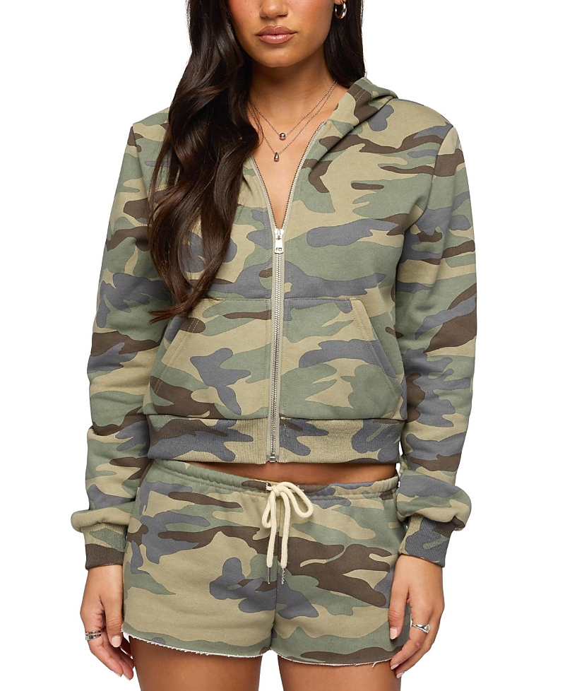 Edikted Lynette Zip Up Hoodie