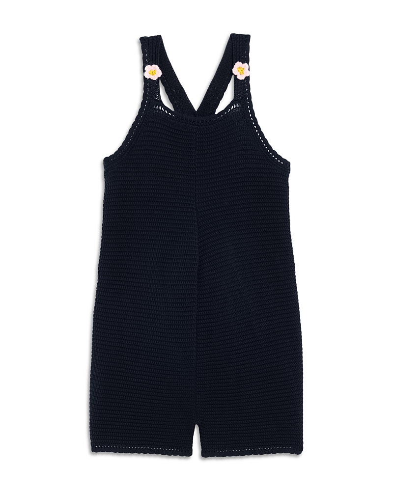 Bloomie's Baby Girls' Crochet Romper, Baby - Exclusive