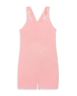 Bloomie's Baby Girls' Crochet Romper, Baby - Exclusive