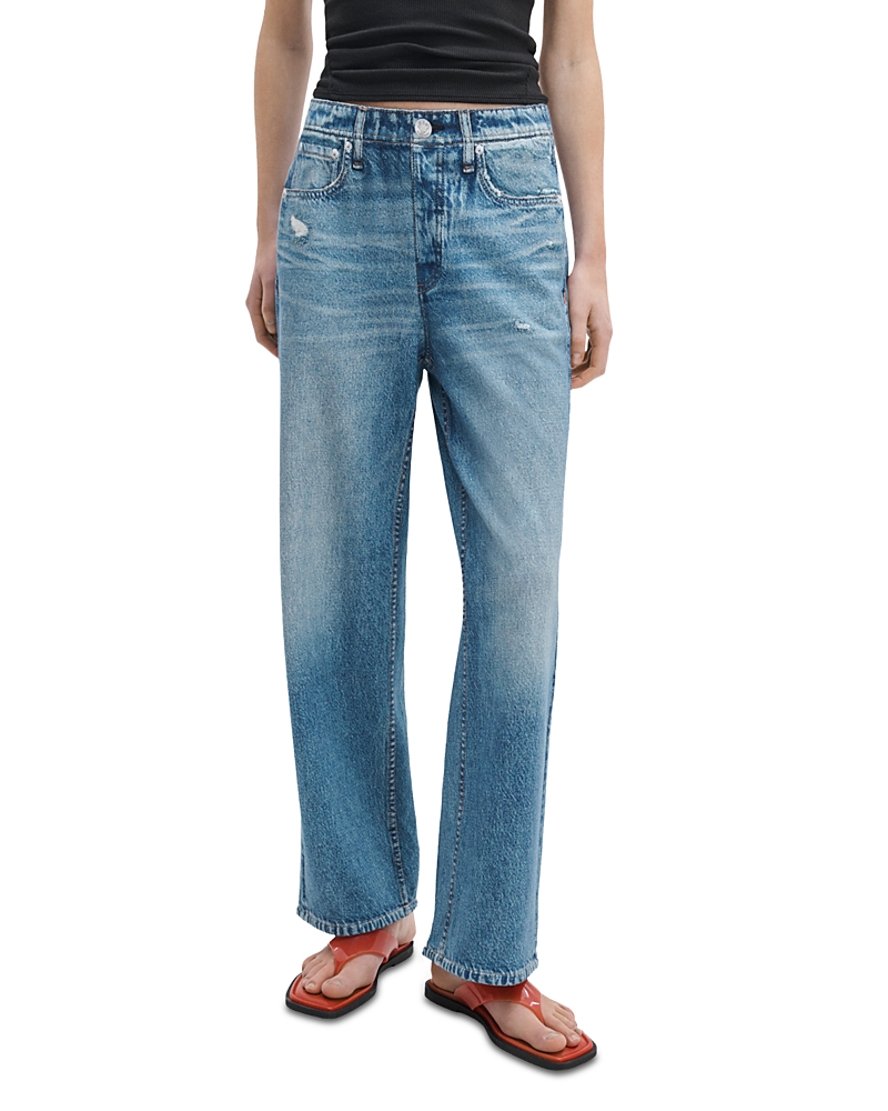 rag & bone Miramar High Rise Ankle Jeans in Minetta