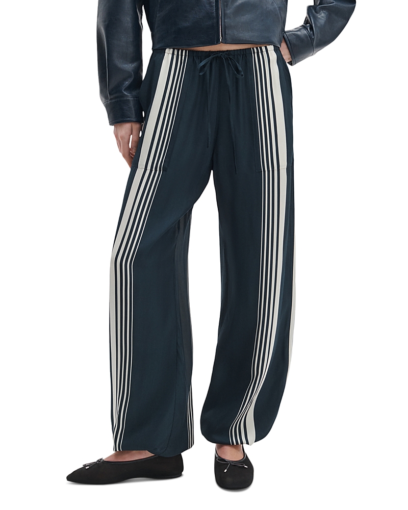 rag & bone Claire Scarf Print Pants