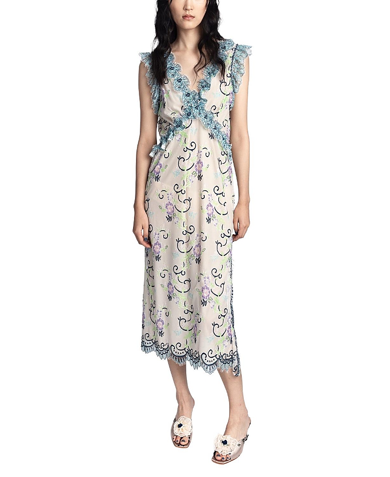 Anna Sui Lady Chatterley's Lace Dress
