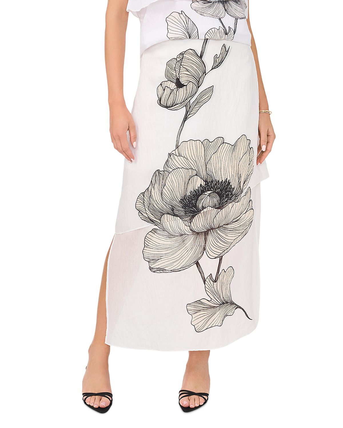 Vince Camuto Layered Skirt