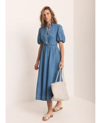 women's floral embroidered dress Hattie Dress in Embroidered Spring Floral XXS