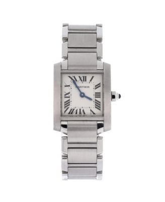  Tank Francaise Quartz Watch in Stainless Steel 20mm