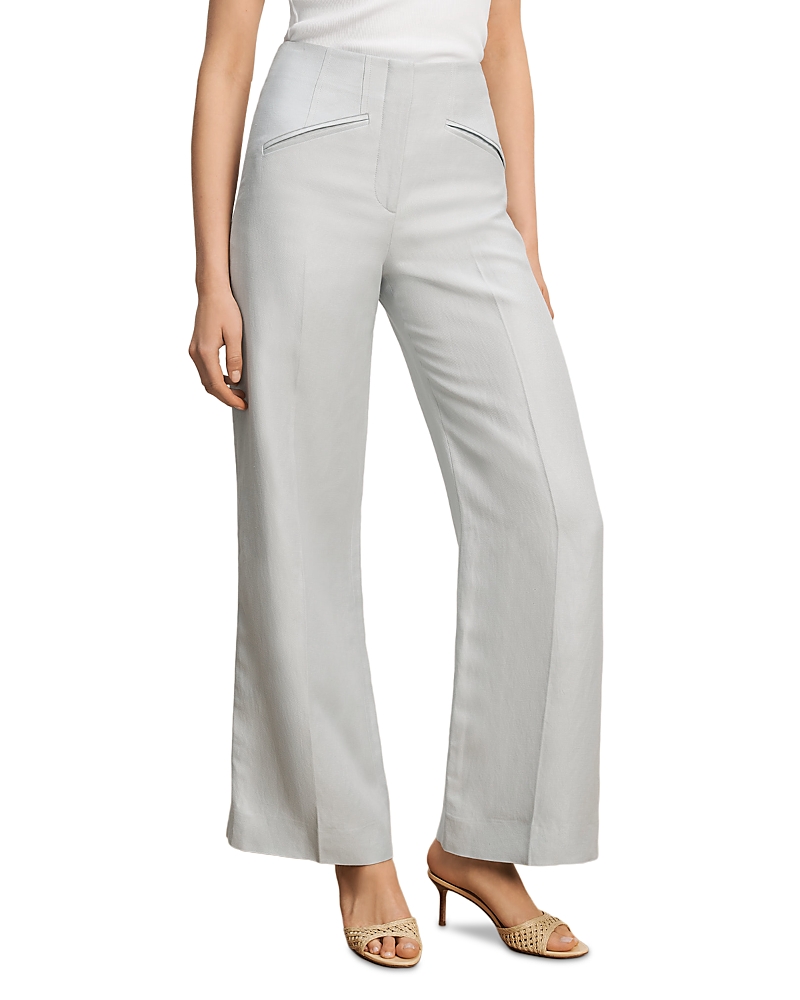 Veronica Beard Cassidee Wide-Leg Pants