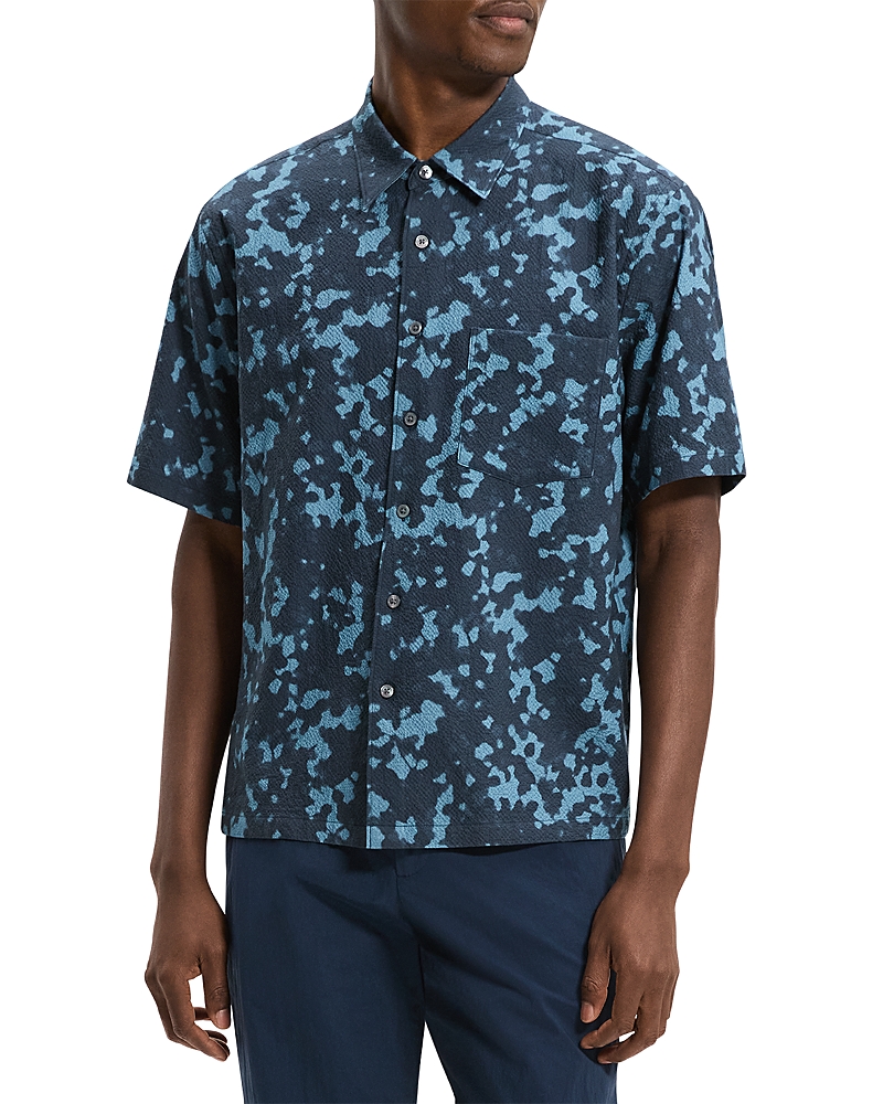 Theory Weekend Baltic Print Shirt