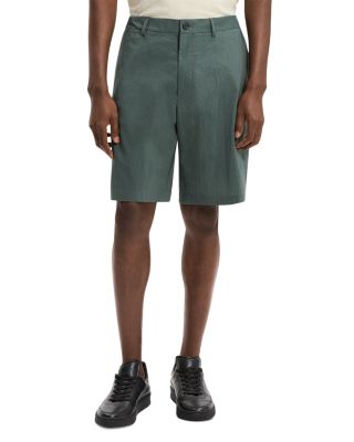 Theory Straight 9.5 Drawstring Shorts