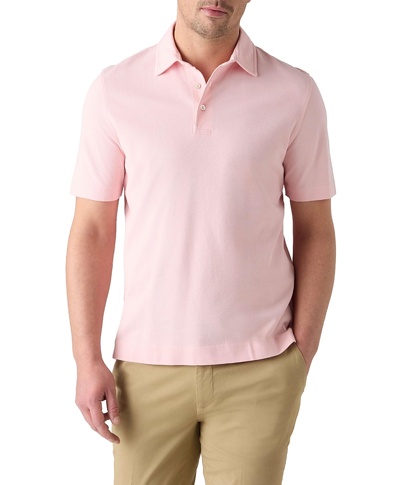 Robert Talbott Walker Short Sleeve Polo