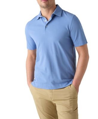 Robert Talbott Walker Short Sleeve Polo