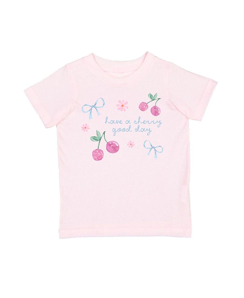 Sweet Wink Girls' Cherry Good Day Short Sleeve T-Shirt - Big Kid
