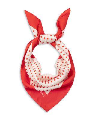 Echo Pin Dot Silk Scarf