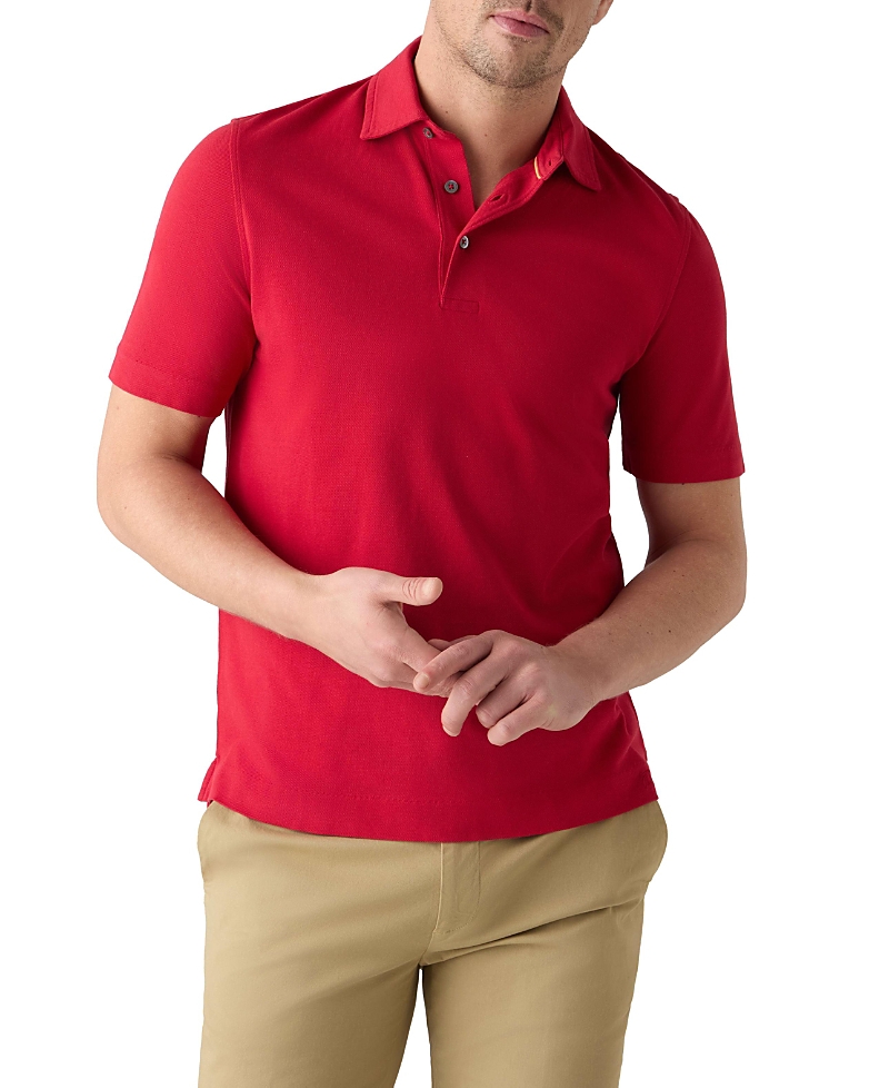 Robert Talbott Walker Short Sleeve Polo