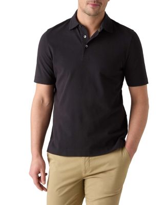 Robert Talbott Walker Short Sleeve Polo