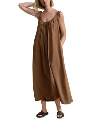 jenni kayne brown slip dress The Winona Slip Dress, need we say more?