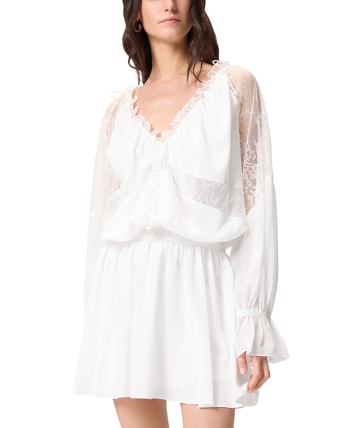Pinko Aggie Crepe de Chine Dress