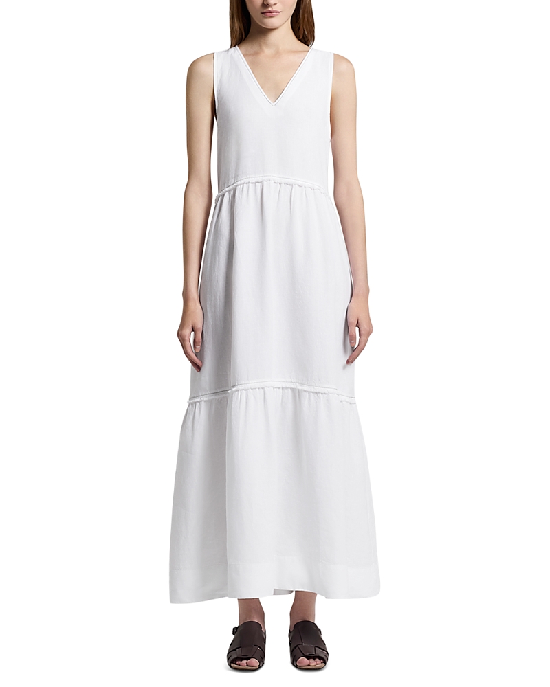 Peserico V Neck Maxi Dress