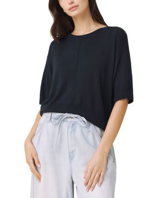Erica Short Sleeve Crewneck Sweater