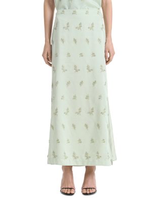 Altuzarra Linnie Maxi Skirt In Green