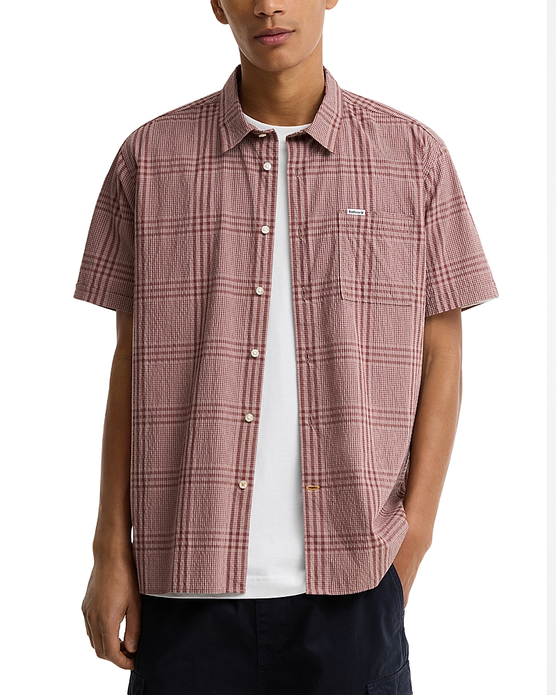 Barbour Carrock Seersucker Check Summer Shirt