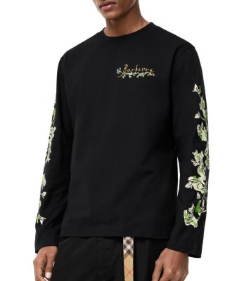  Long-sleeve Brave Little Tree Cotton T-shirt