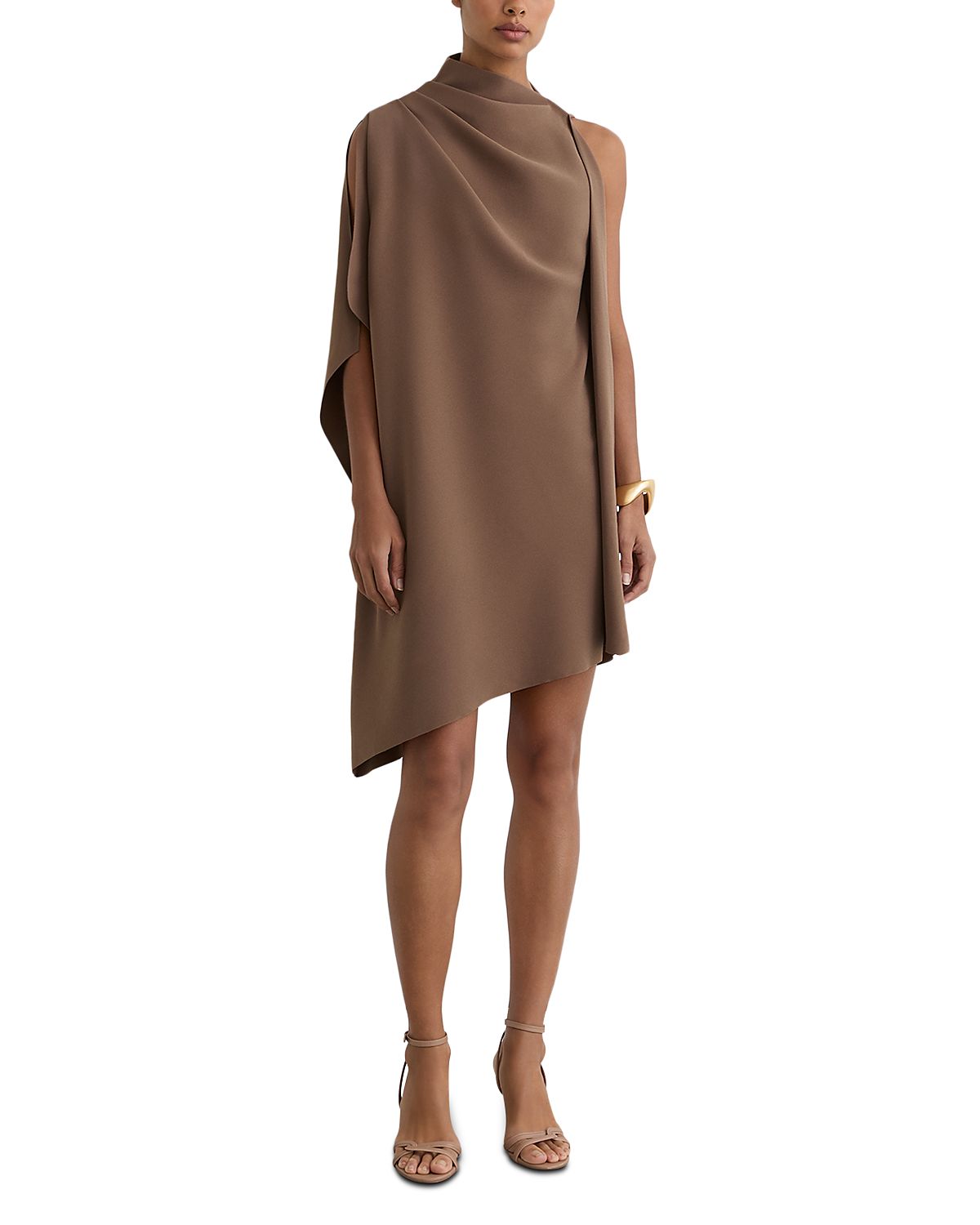 Reiss Drape Mini Dress
