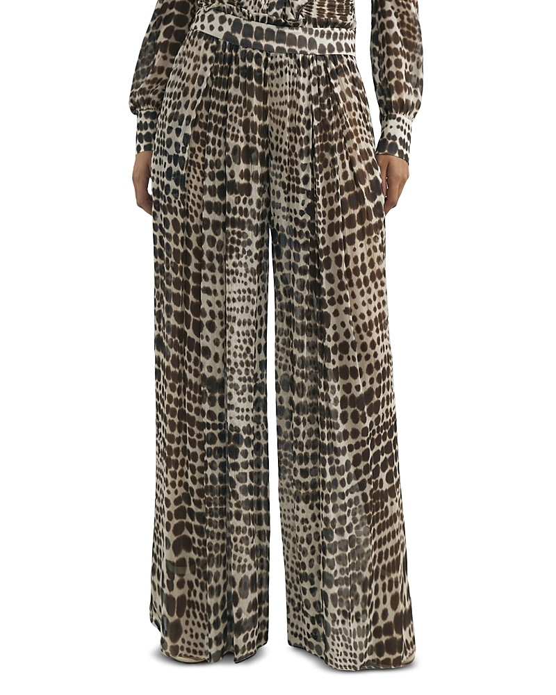 Reiss Aurelie Wide Leg Trousers