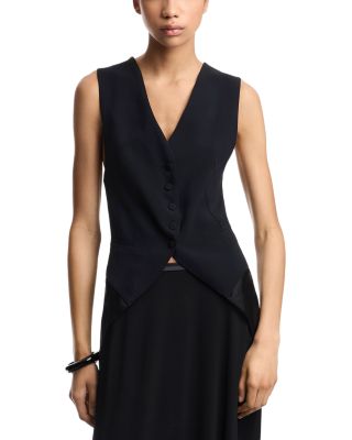 Emporio Armani Mixed Media Vest