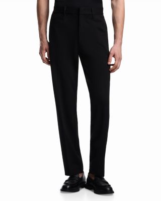 Regular Fit Waffle Effect Trousers