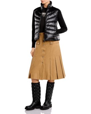Wool Sleeve Puffer Cardigan - thumbnail 2