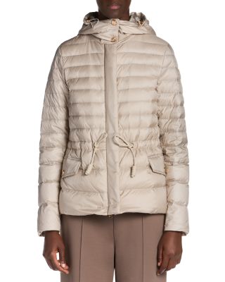 Raie Hooded Short Down Jacket