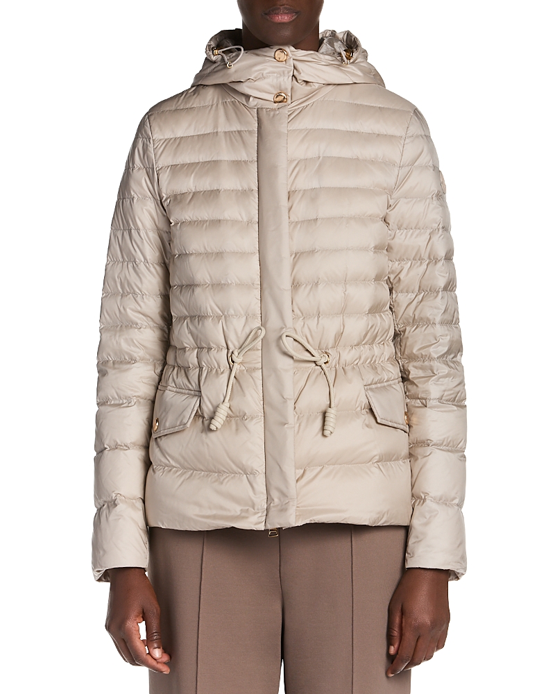 Moncler Raie Hooded Short Down Jacket