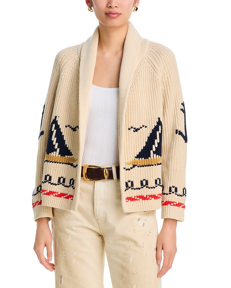 The Great. Lodge Cardigan Sweater