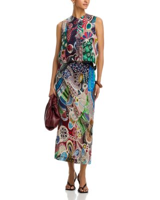 Valerie Silk Top & Irene Silk Skirt
