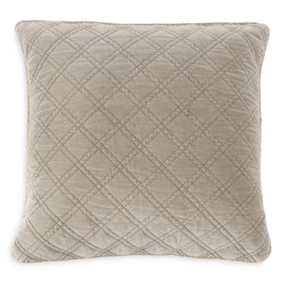 Brussels Velvet Quilted Oversized Euro Sham