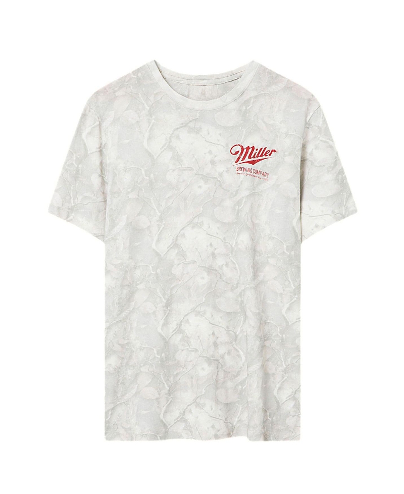 Junk Food Clothing Unisex Miller High Life Camo Flea Market Tee