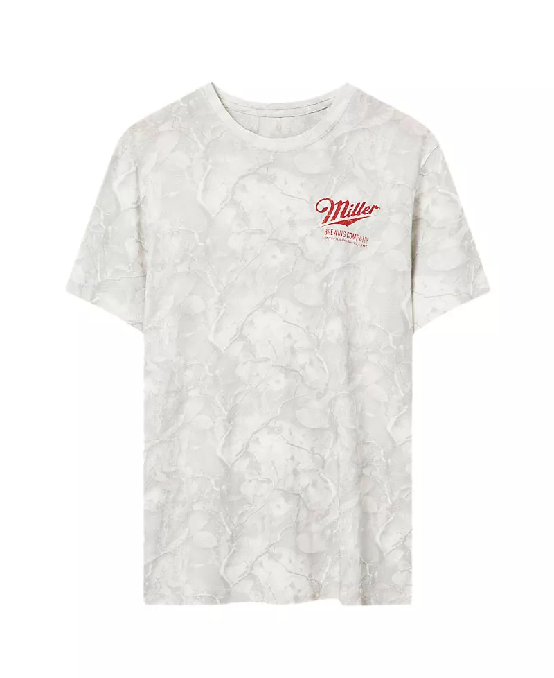 Junk Food Clothing Unisex Miller High Life Camo Flea Market Tee