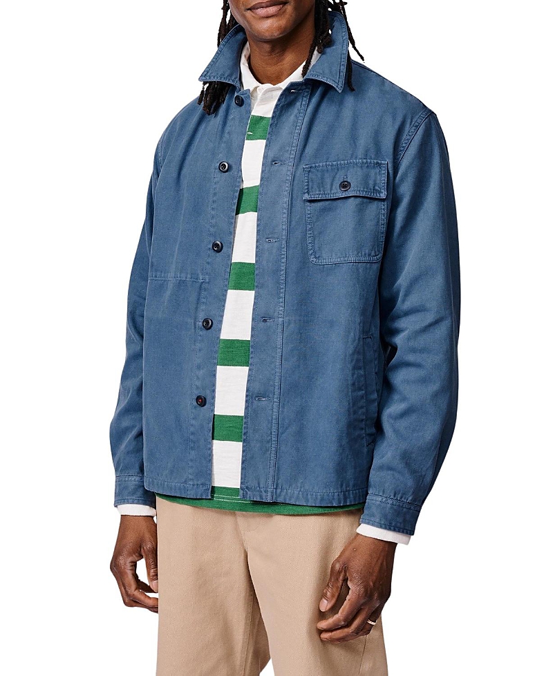 Aubin Dowse Long Sleeve Relaxed Worker Jacket