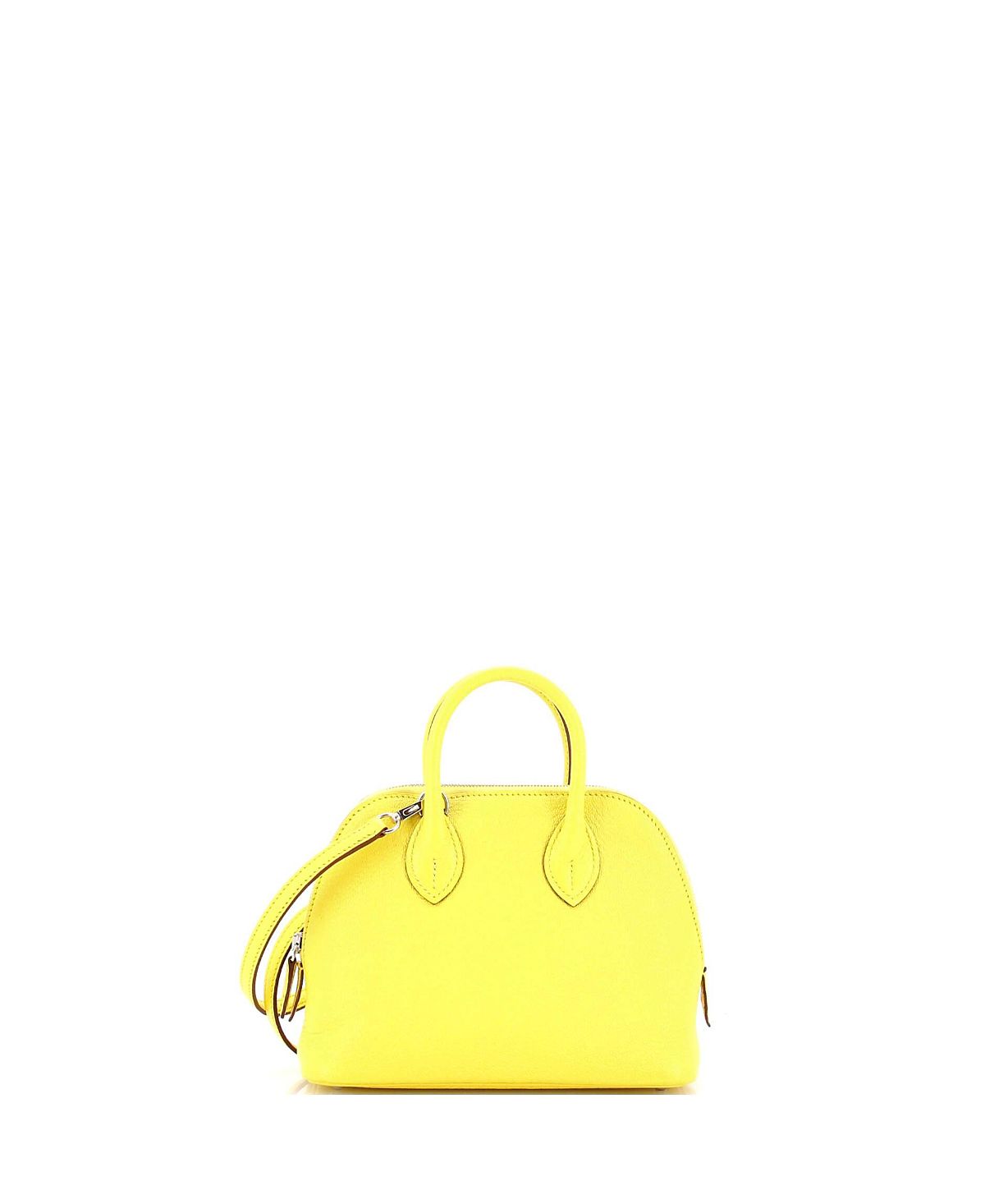 Pre-Owned HERMES Mini Bolide 1923 Bag Chevre Mysore