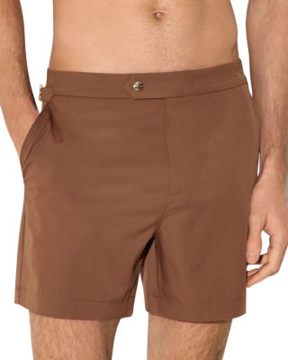 Sun Side Adjuster Plain 12.5" Swim Shorts