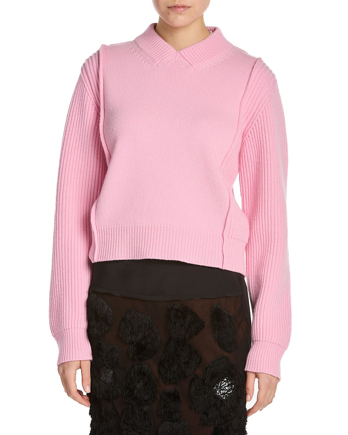 Marni Wool Cashmere V Neck Sweater