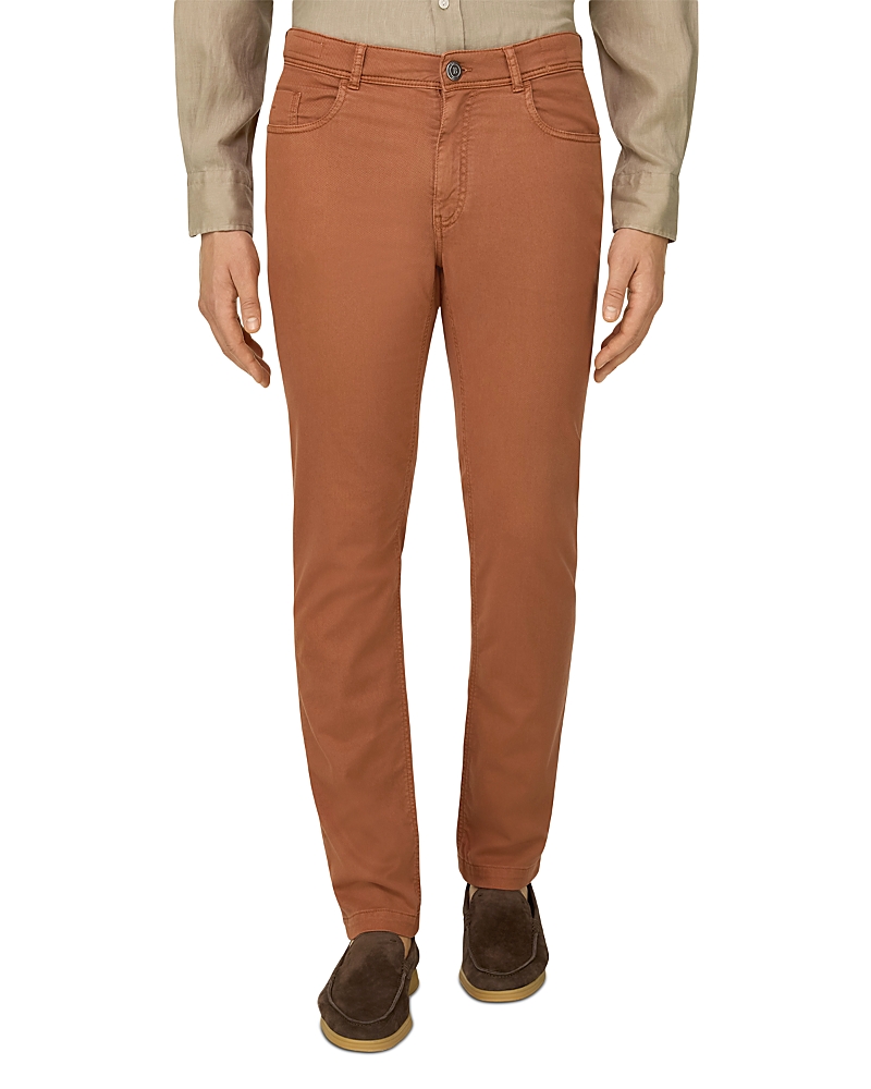 Boggi Milano Regular Fit Stretch Cotton Jeans