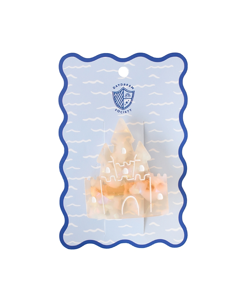 Jollity & Co. Seaside Sandcastle Hair Clip, Set of 1