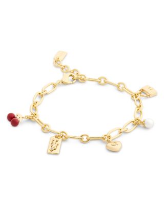 Signature Cherry Charm Link Bracelet