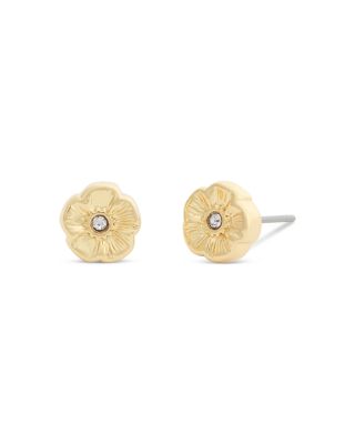 Signature Tea Rose Stud Earrings