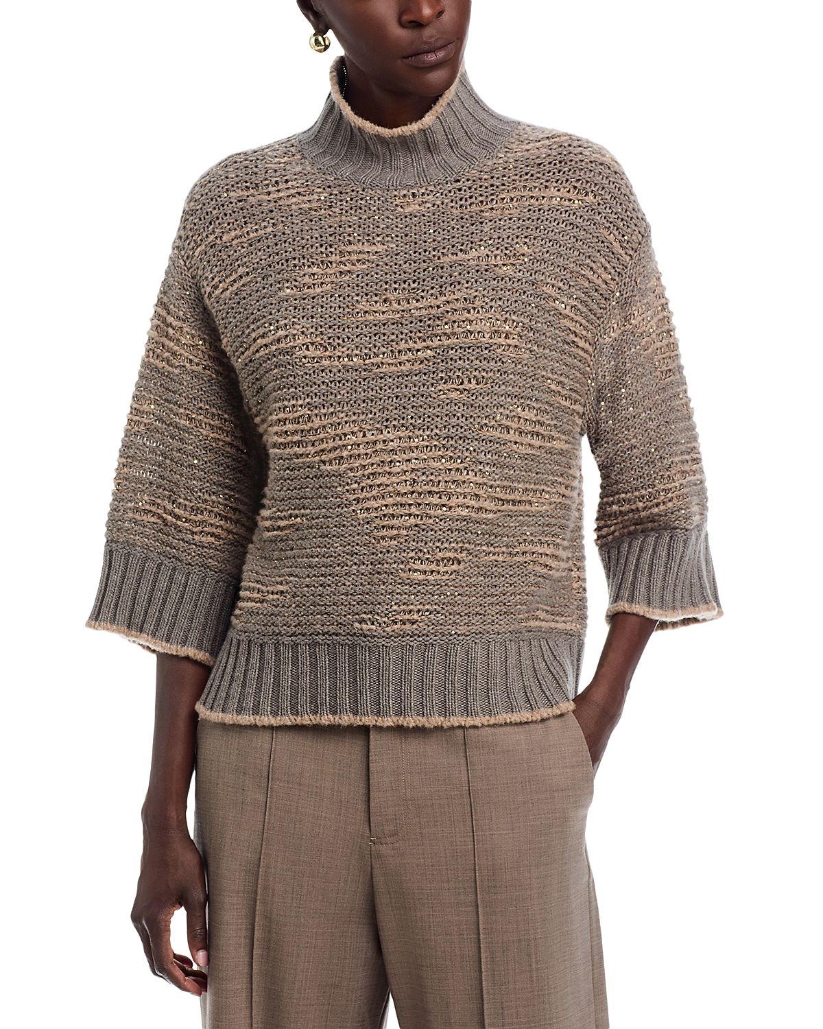 Fabiana Filippi High Neck Sweater