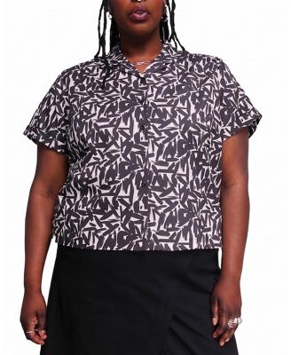 Plus The Everyday Camp Button Up Shirt